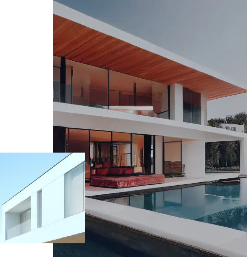 Modern luxury property with pool
